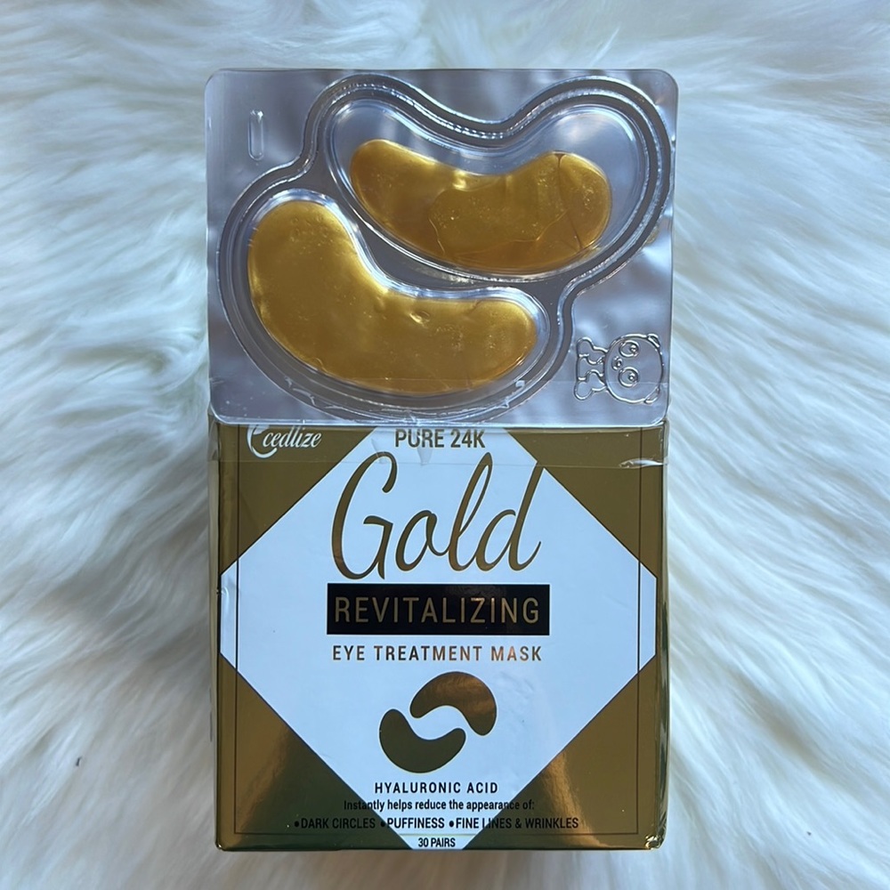 GOLD REVITALIZING UNDER  EYE PATCHES TREATMENT MASK